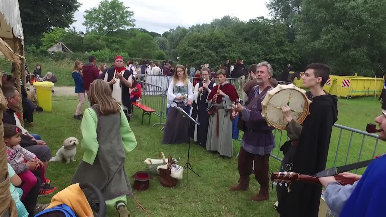 Stëmmungsbiller vum Mëttelaltermaarkt